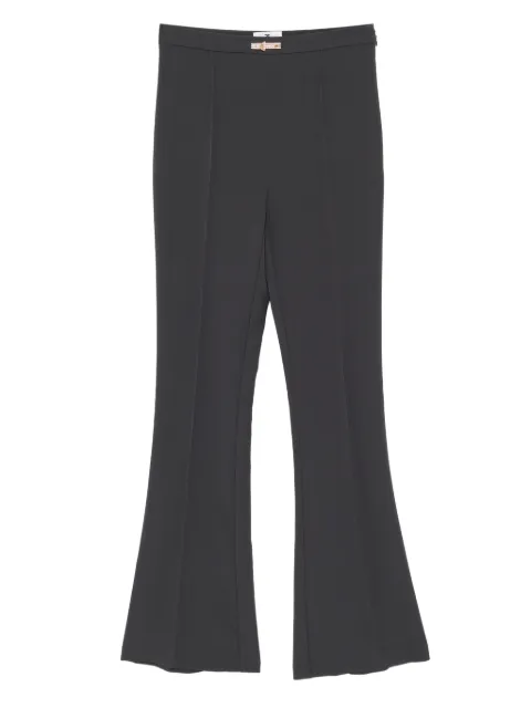 Elisabetta Franchi double-layer crêpe trousers Grey PA09952E2