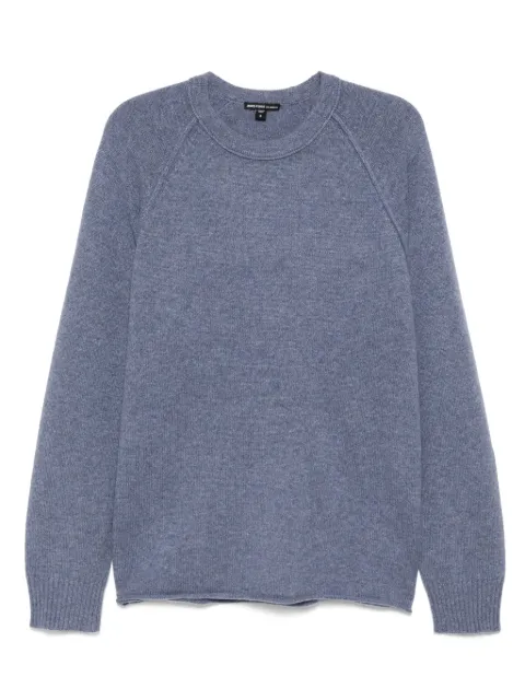 James Perse recycled cashmere raglan jumper Blue MRBC3718