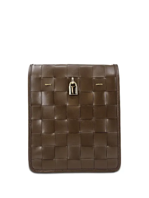 Madison Maison woven crossbody bag Brown 1438