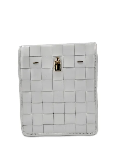 Madison Maison woven crossbody bag White 1438