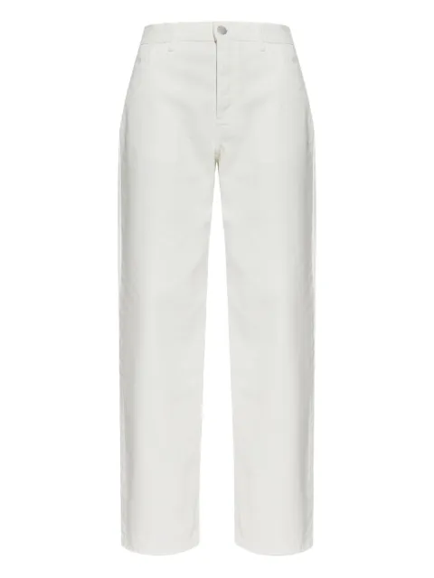 By Malene Birger cotton straight jeans White 103033