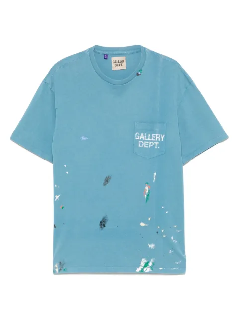 GALLERY DEPT. Vintage Logo Painted T-shirt Blue VLTP1043D