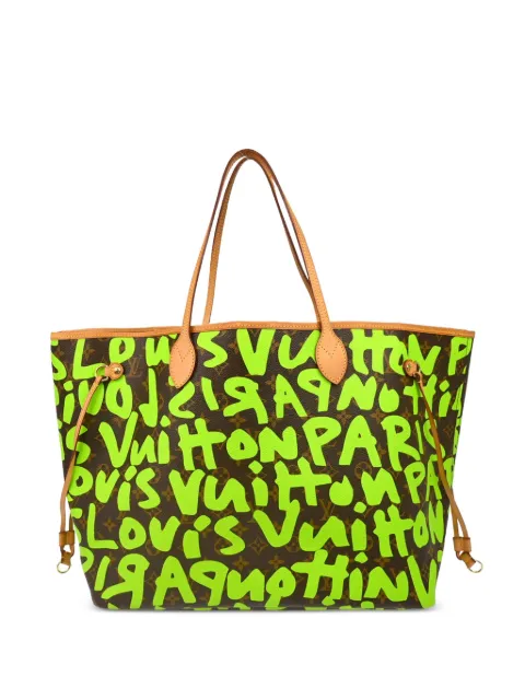 Louis Vuitton Pre-Owned x Stephen Sprouse 2009 Neverfull GM tote bag Green 115345