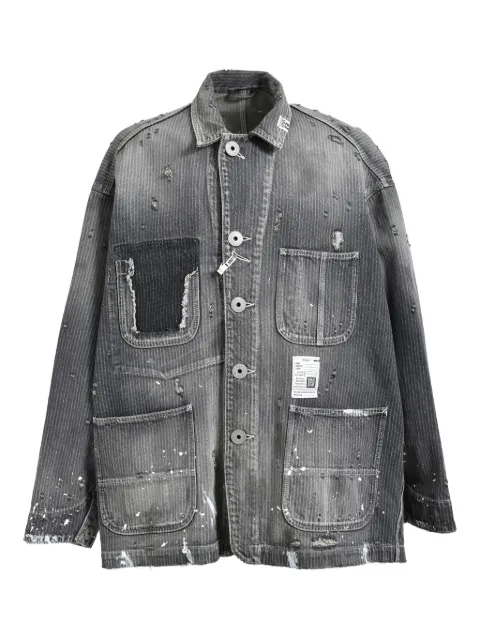 Maison MIHARA YASUHIRO denim shirt jacket Black J14BL131