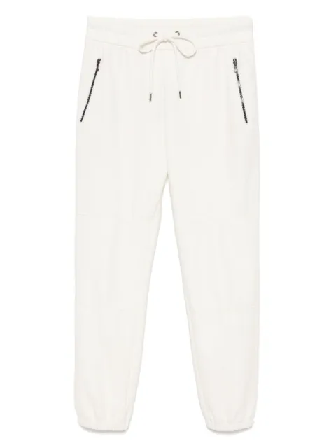 James Perse scuba-jersey track pants Neutrals WBSU1077