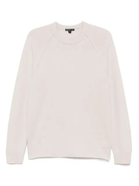 James Perse recycled cashmere raglan jumper White MRBC3718