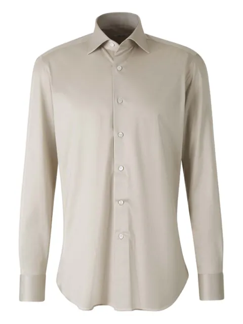 Fray long-sleeve shirt Neutrals GABRIEL1625