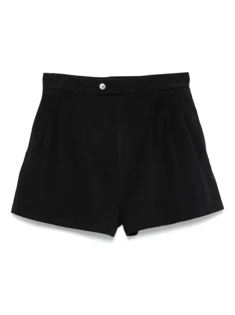 Filippa K high-waisted pleated shorts Black 31368