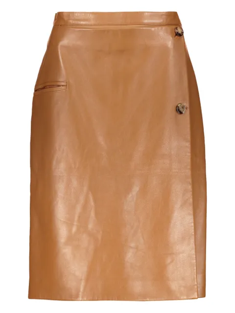 Burberry leather skirt Brown 456067487207