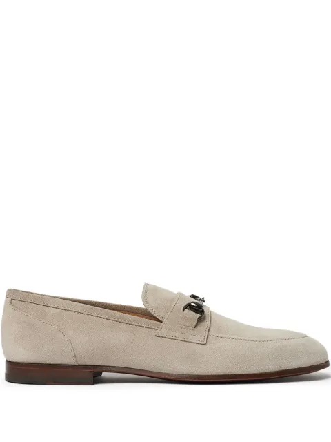 Scarosso leather loafers Neutrals ALESSANDROLOAFSANSUED