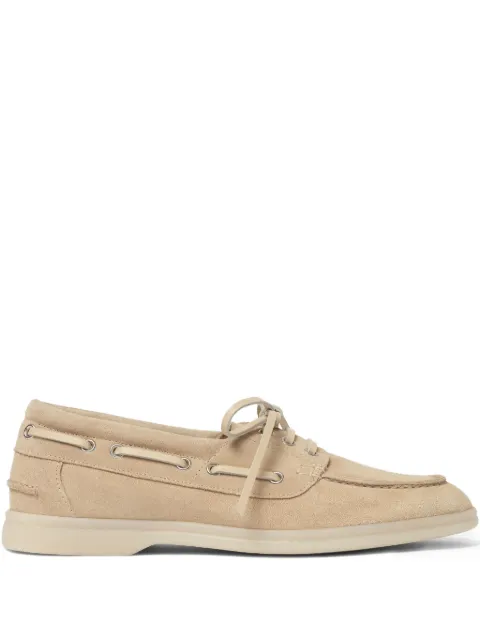 Scarosso Lia boat shoes Neutrals LIABOATBUTSUED