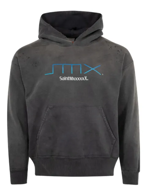 SAINT MXXXXXX SMX hoodie Black SMHR80000050