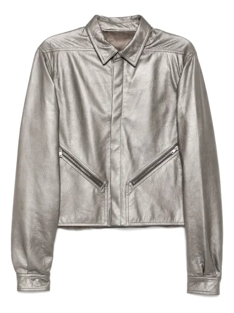 Rick Owens Tour Alice shirt jacket Grey RU01E5742LBAM
