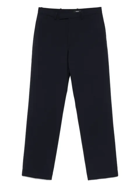 Theory pressed-crease trousers Blue P0171215