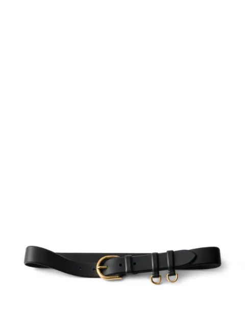 Prada leather belt Black 1CS1472HIL