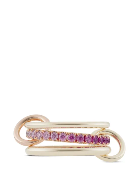 Spinelli Kilcollin Petunia sapphire ring Gold G3PETPNKOMB