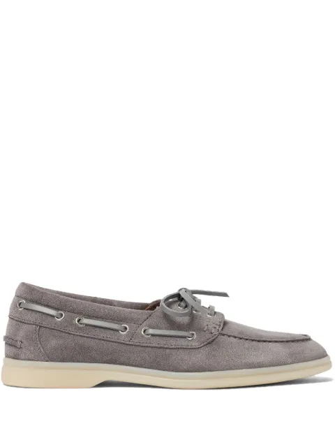 Scarosso Lia boat shoes Grey LIABOATGRYSUED