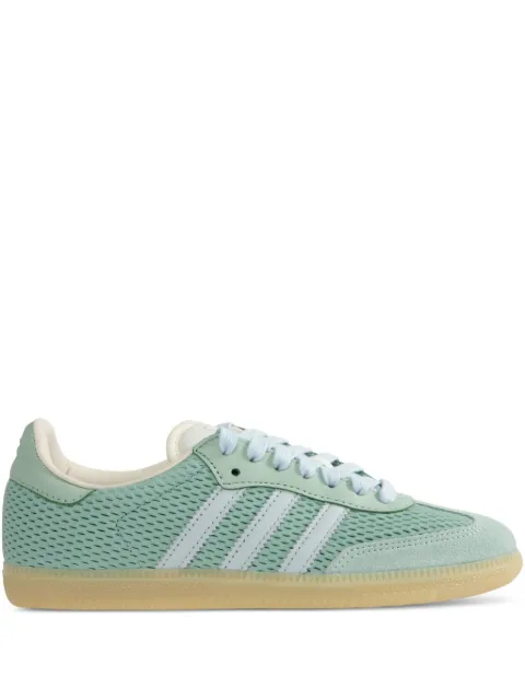 adidas Samba mesh-panel sneakers Green JI3179