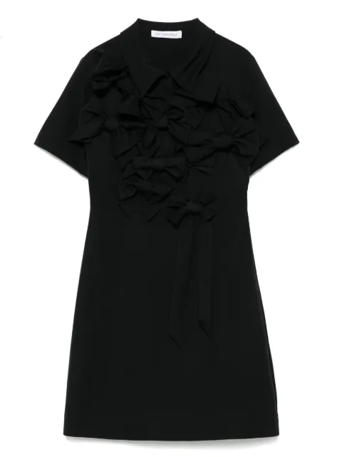 Viktor & Rolf bow bouquet mini dress Black ED0462599325