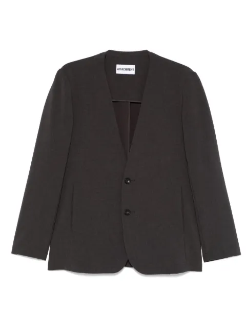 Attachment V-neck blazer Grey AG51021