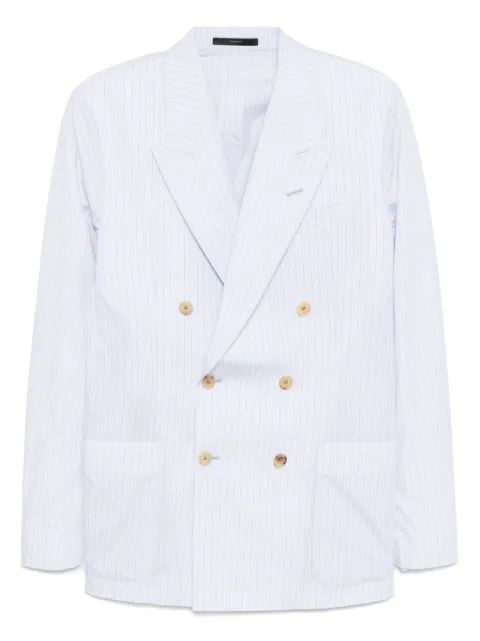 Paul Smith striped blazer Blue M1R2343P02634