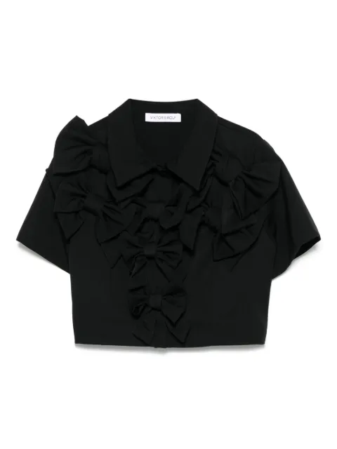 Viktor & Rolf bow bouquet top Black WT0160099325