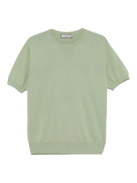 Canali knitted T-shirt Green C0719MK00145
