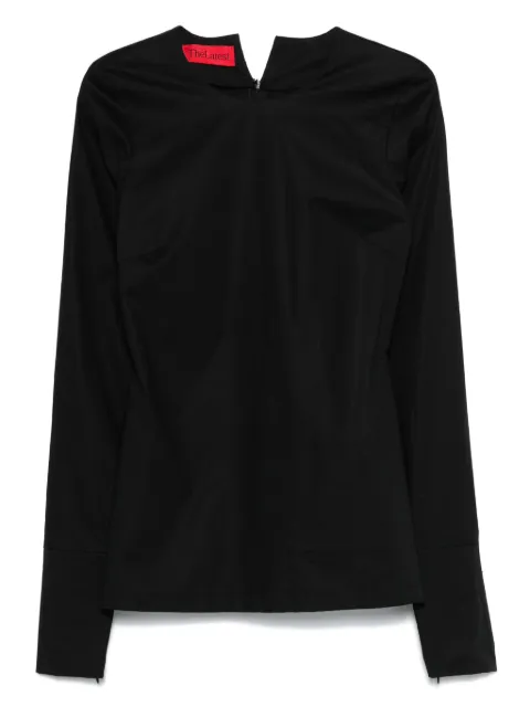 THELATEST poplin blouse Black TLW04000T0195ABTP