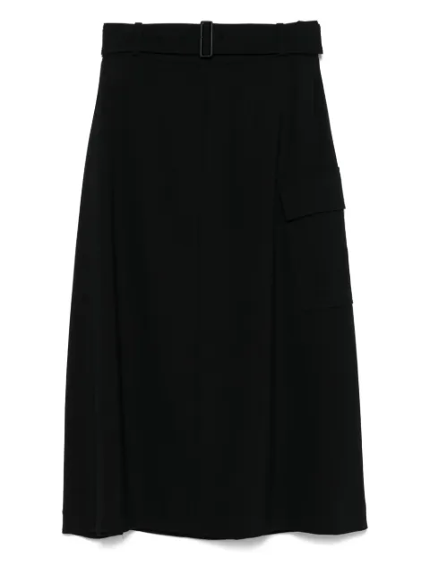 JOSEPH Pernette midi skirt Black JP001705