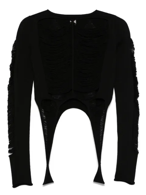 Rick Owens Tanja top Black RO01E7616KGRIDM