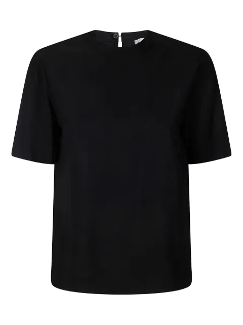 Alberto Biani short sleeve blouse Black ABMM815