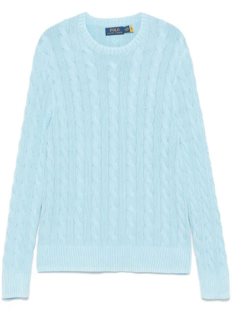 Polo Ralph Lauren cable-knit cotton sweater Blue 710965867005