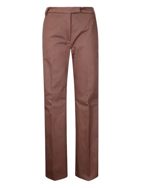 THELATEST straight-leg trousers Brown TLW03100T0173ABTP