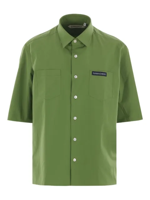 Namacheko cotton shirt Green NS25402SN1217