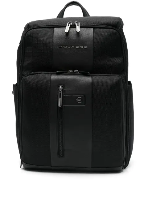 PIQUADRO logo-lettering backpack Black CA6648BR2