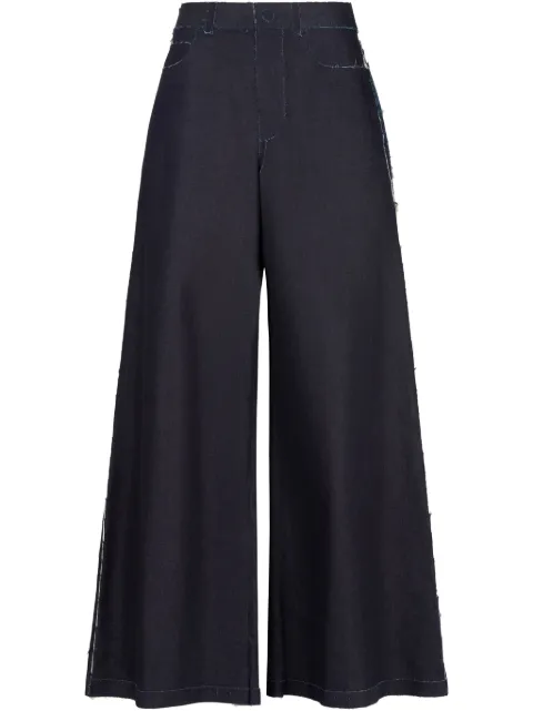 Marni stretch-cotton wide-leg jeans PAJD0591SYUSCX59