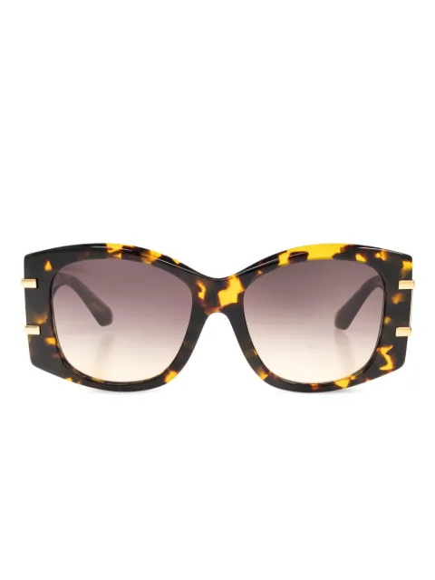 Dolce & Gabbana Eyewear DG-plaque sunglasses Brown 0DG4501