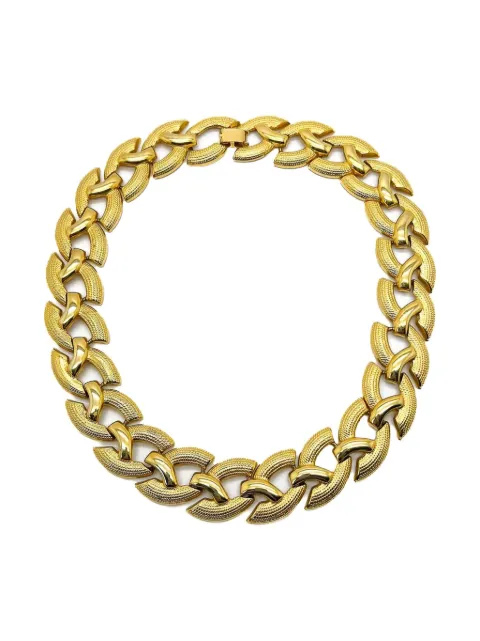 Jennifer Gibson Jewellery 1980s Statement necklace Gold JGJGOLDCOLLAR