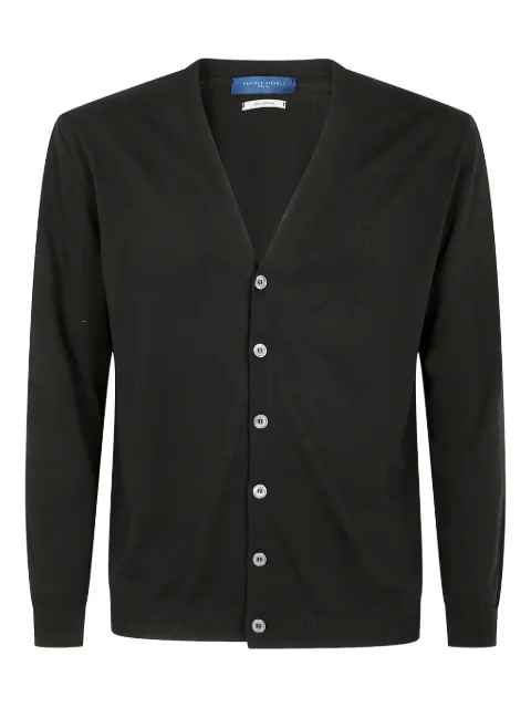 Daniele Fiesoli cotton cardigan Black DF0302