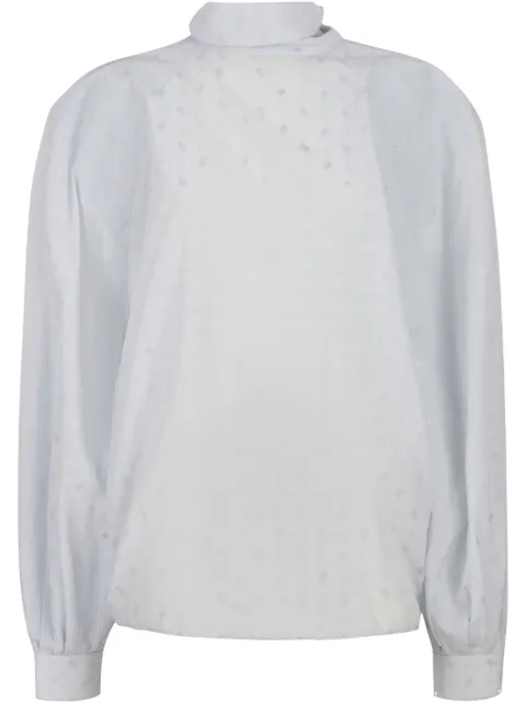 Marni high-collar shirt Blue TTMA0381A0UTVA48