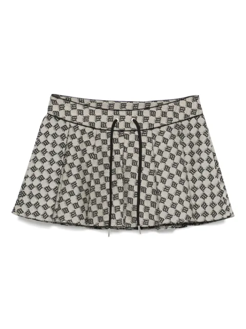 MISBHV monogram-jacquard mini skirt 250W854MLC