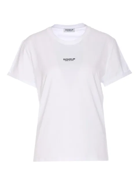 DONDUP logo-embellished T-shirt White DS039JF0271DDU6