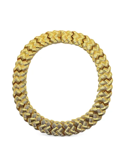 Jennifer Gibson Jewellery 1980s Napier necklace Gold JGJNAPGLDCOLLAR