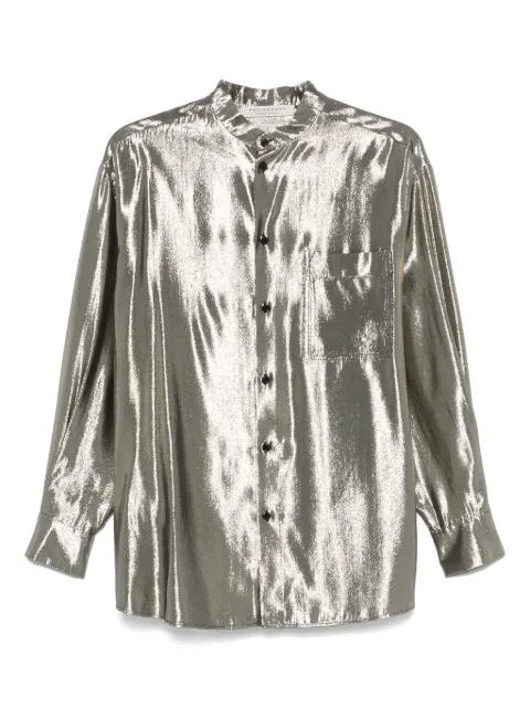 Philosophy Di Lorenzo Serafini lamé shirt Gold 2152137
