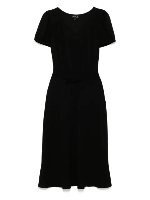 agnès b. crepe pommier dress Black 0728US38