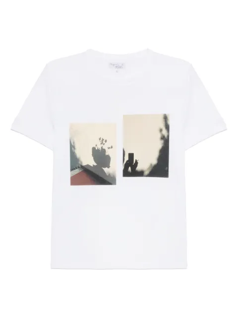 agnès b. printed T-shirt White EAI1SFE8