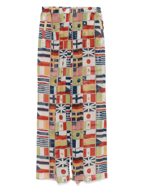 BODE International trousers Red WRS25BT025