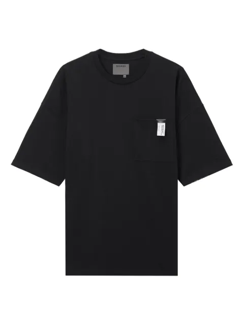 Musium Div. pocket-detail oversized T-shirt Black MMUTEM00756X