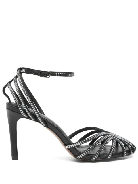 Bibi Lou 85mm crystal-embellished pumps Black 560Z10VK