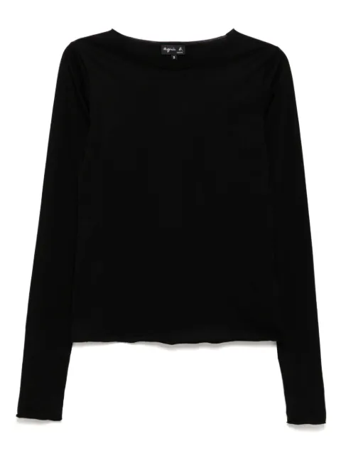 agnès b. long-sleeved T-shirt Black 0399JJD9